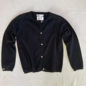 Zara Black Kids Cardigan with Gold Buttons